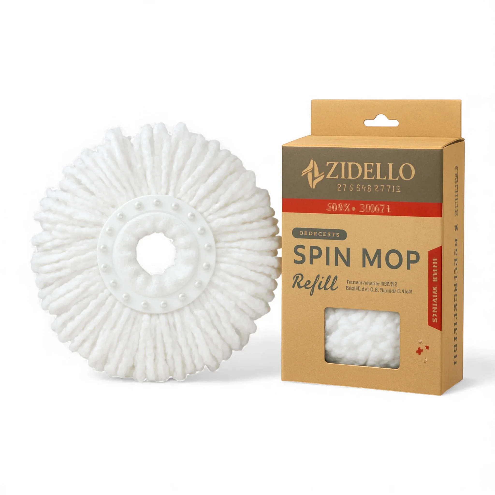 zidello refill spin mop pak 5639
