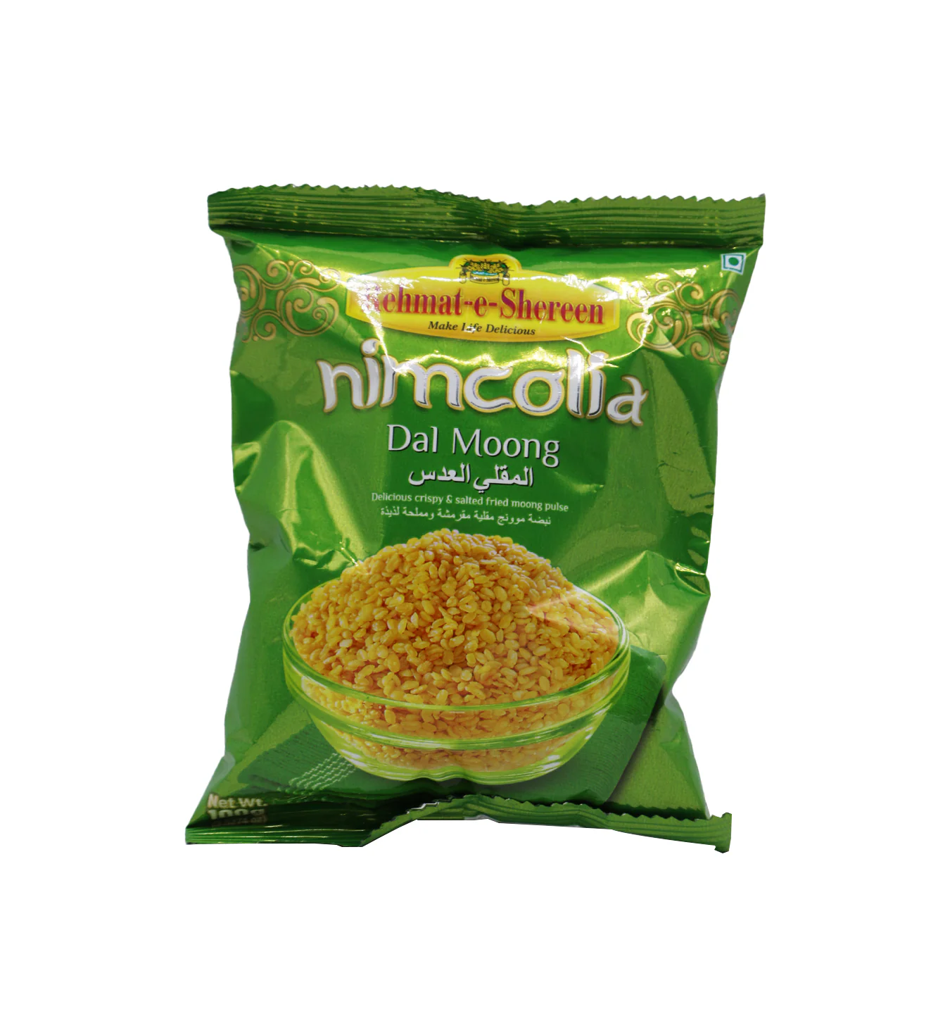 rehmat e shereen nimcolia dal moong 100g pak