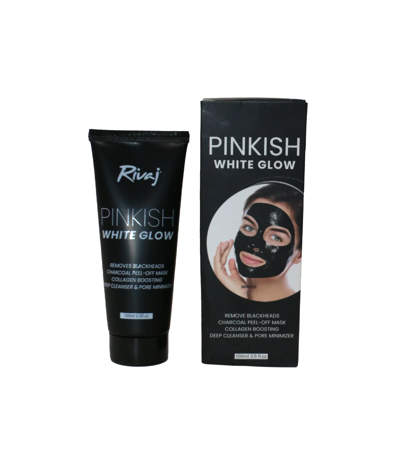 rivaj blackheads mask white glow 100ml