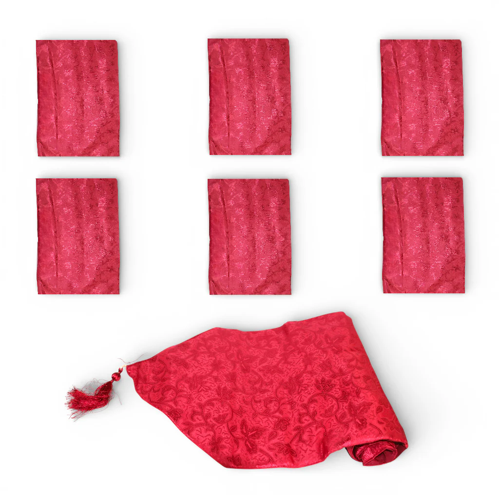 runner set 7pc maroon