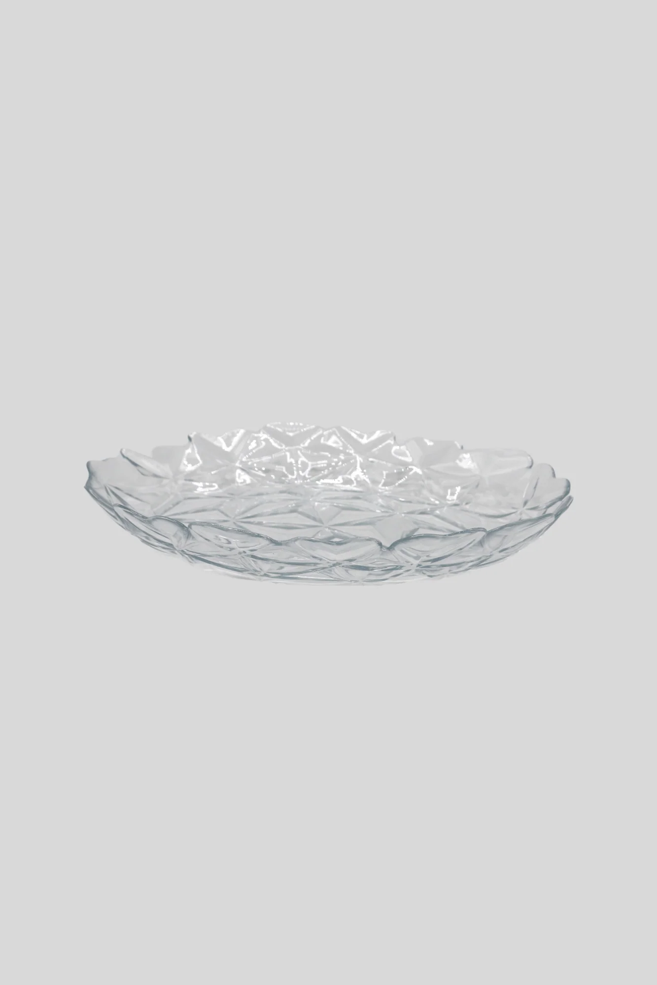 glass salad dish 13" oval turkey 10717
