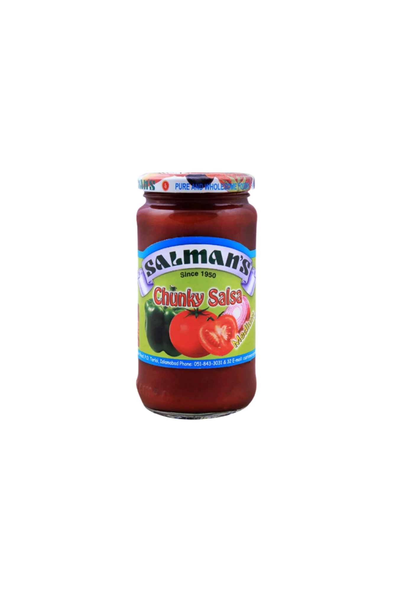 salman chunky salsa 370g