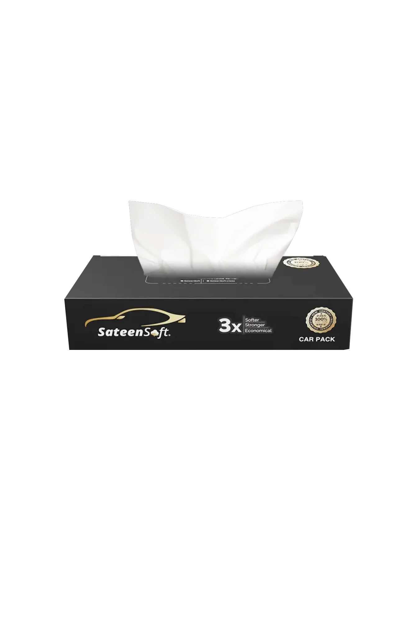 sateen soft tissue car pack asthma free