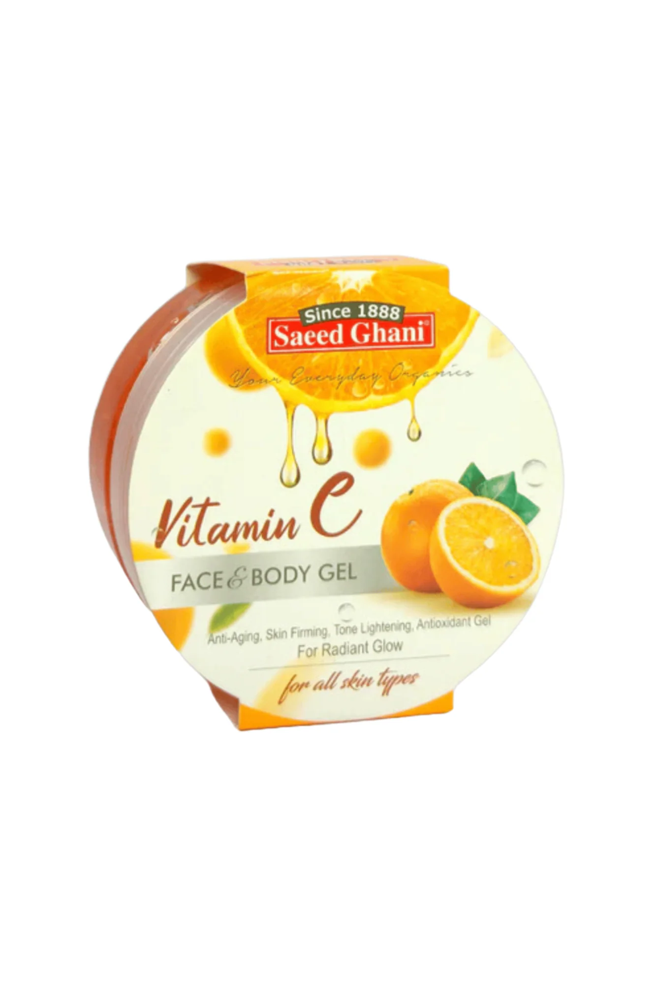 saeed ghani vit c face & body gel 180g