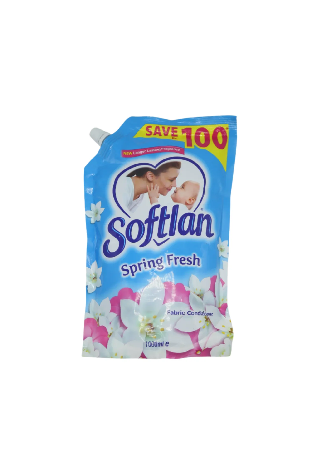 softlan fabric softener spring fresh 1l pouch