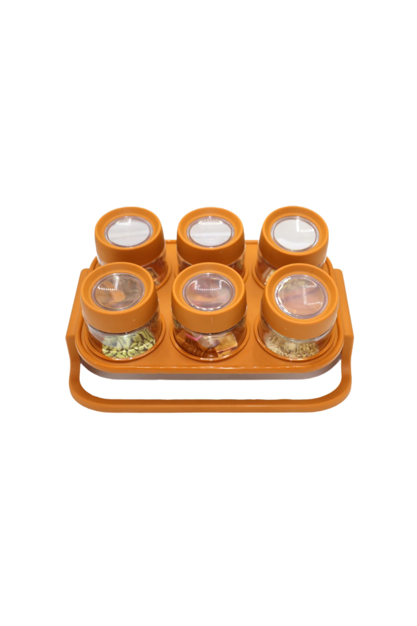 plastic spice jar 6pc pak zone