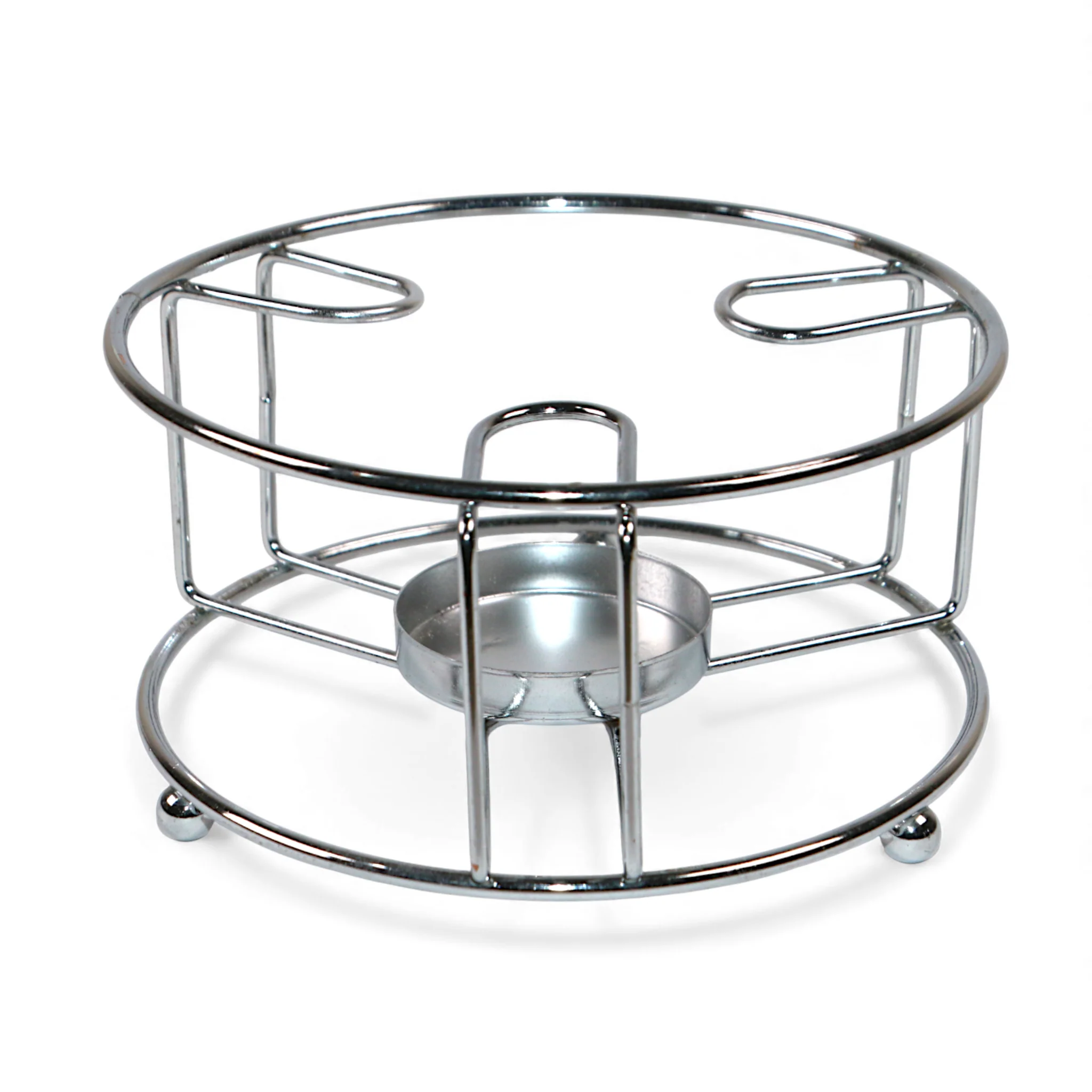 ss pot stand sliver round china a16-009d