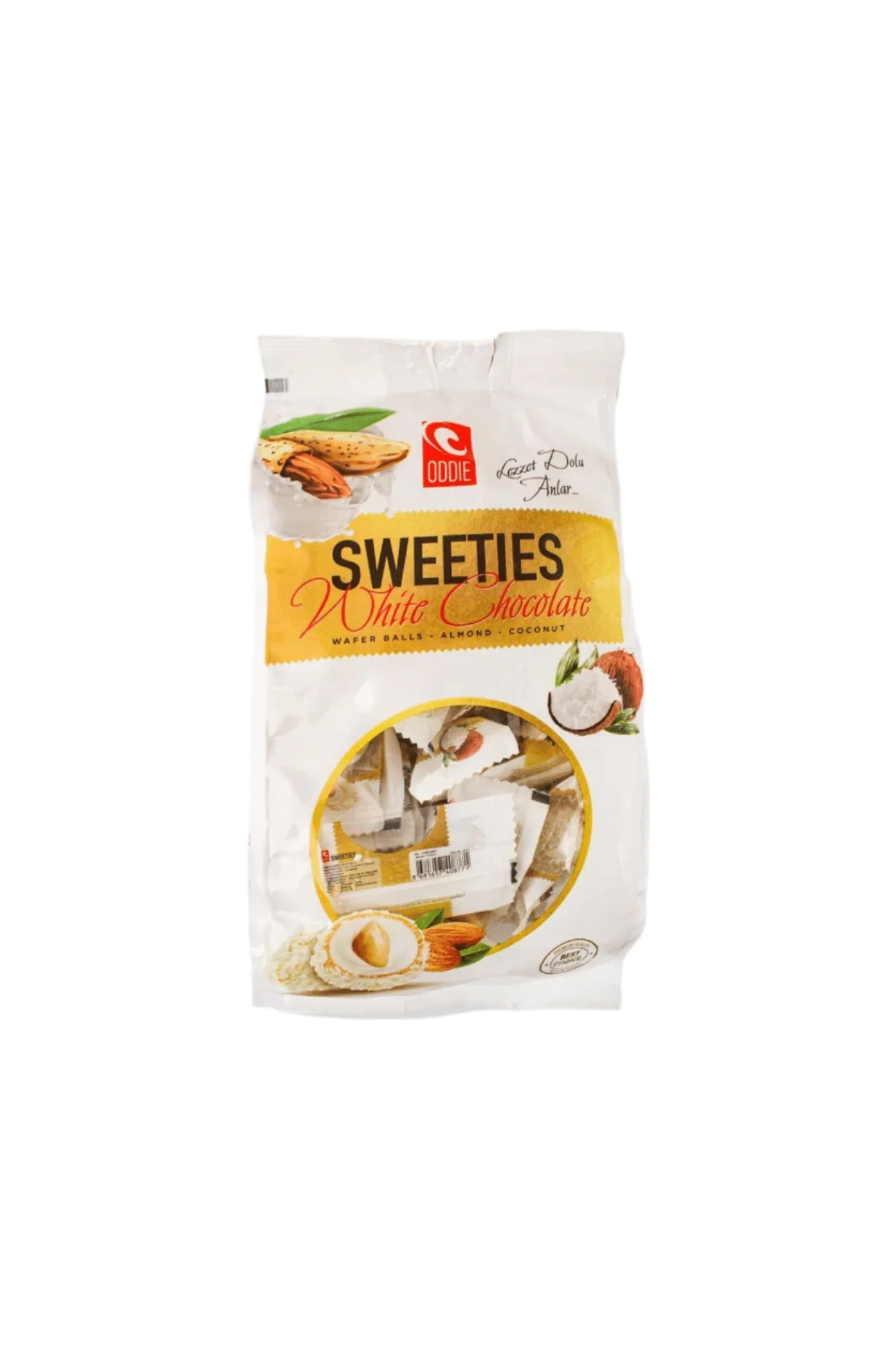 sweeties chocolate white 150g