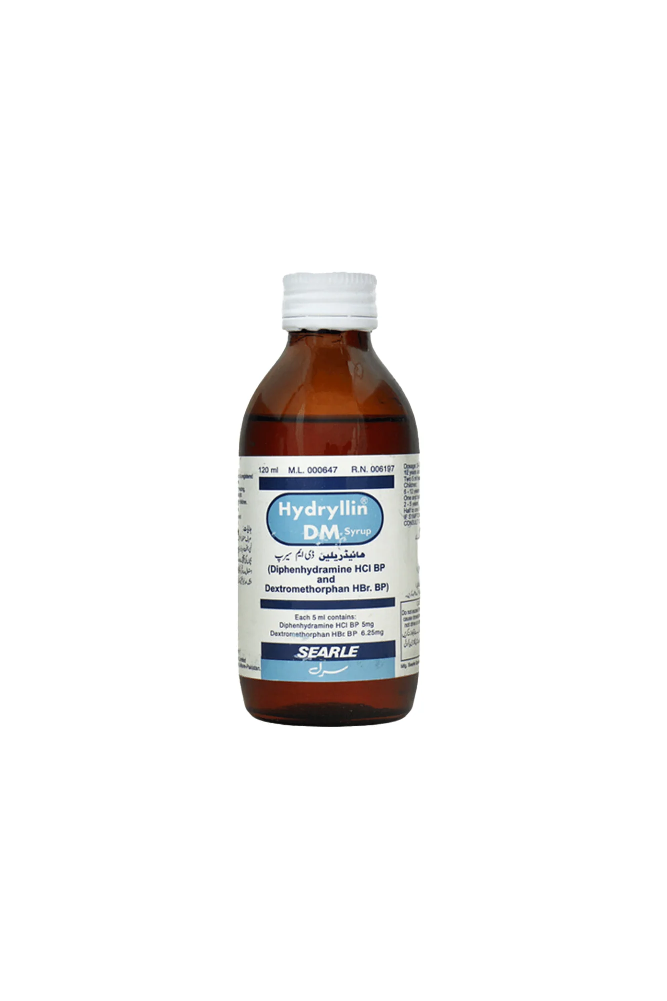 syrup hydryllin dm 120ml