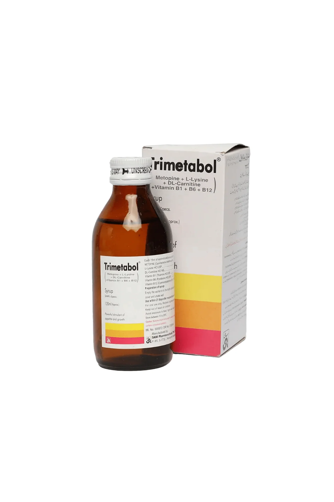 syrup trimetabol 150ml