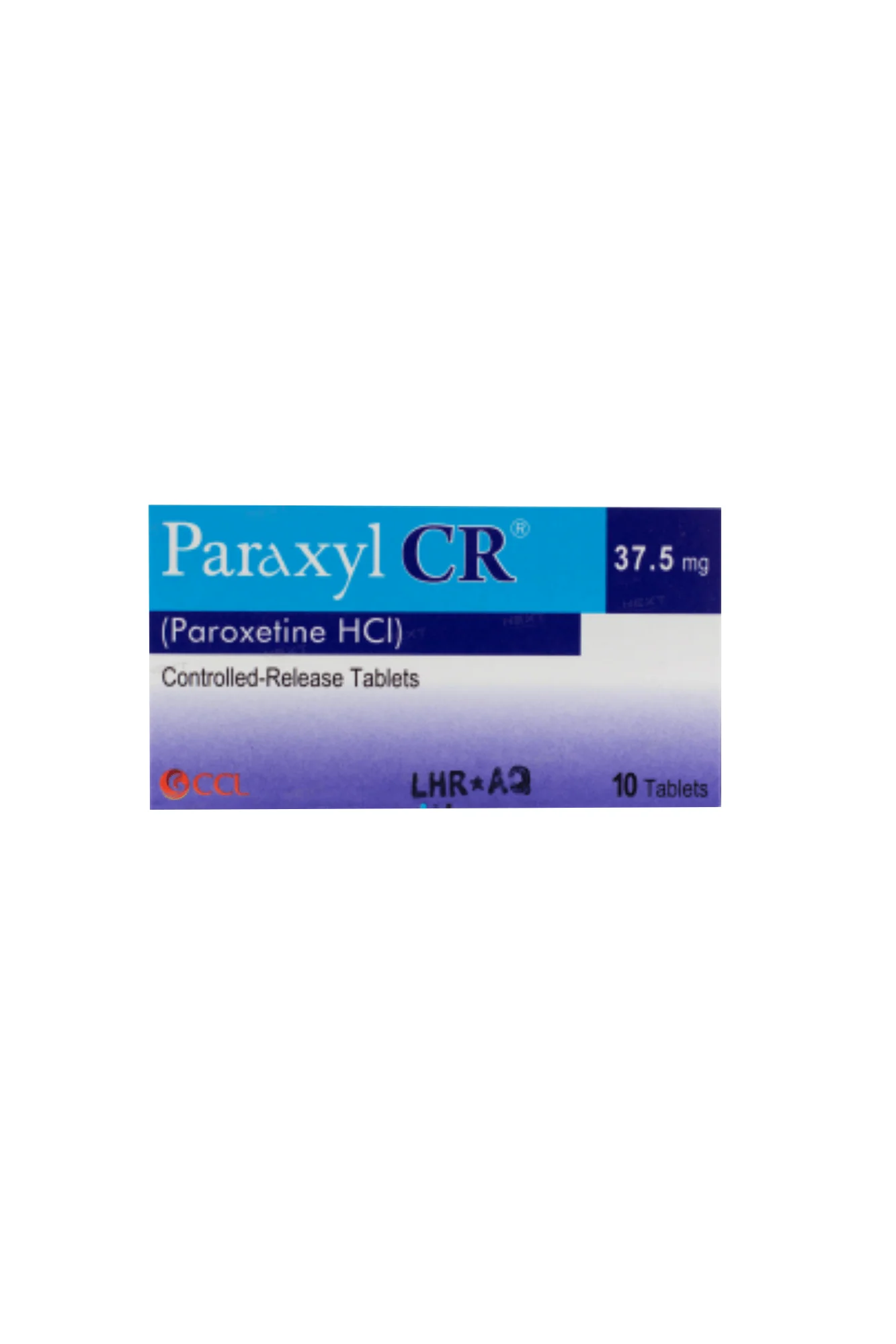tab paraxyl cr 37.5mg 10s