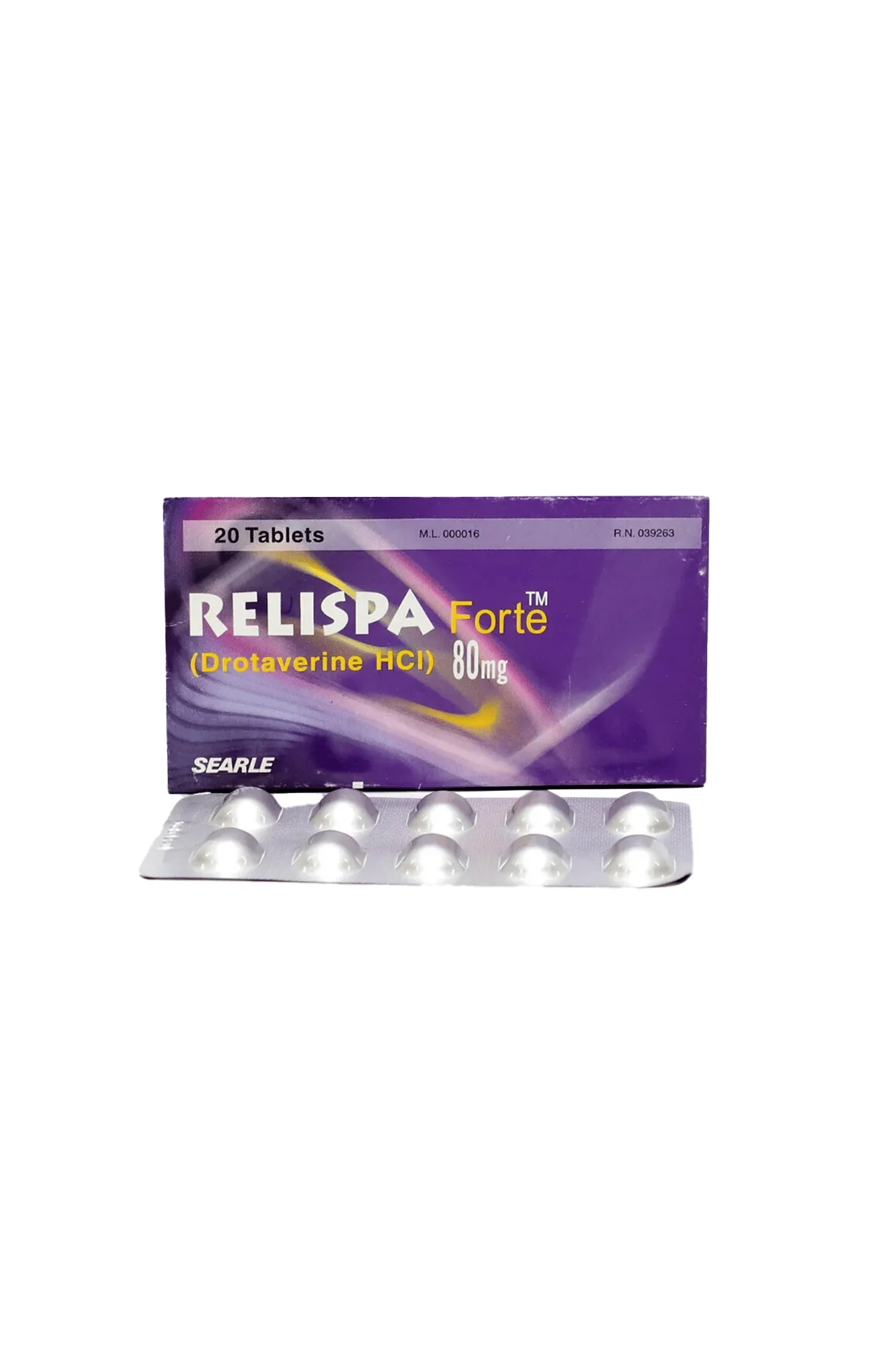 tab relispa forte 80mg 20s
