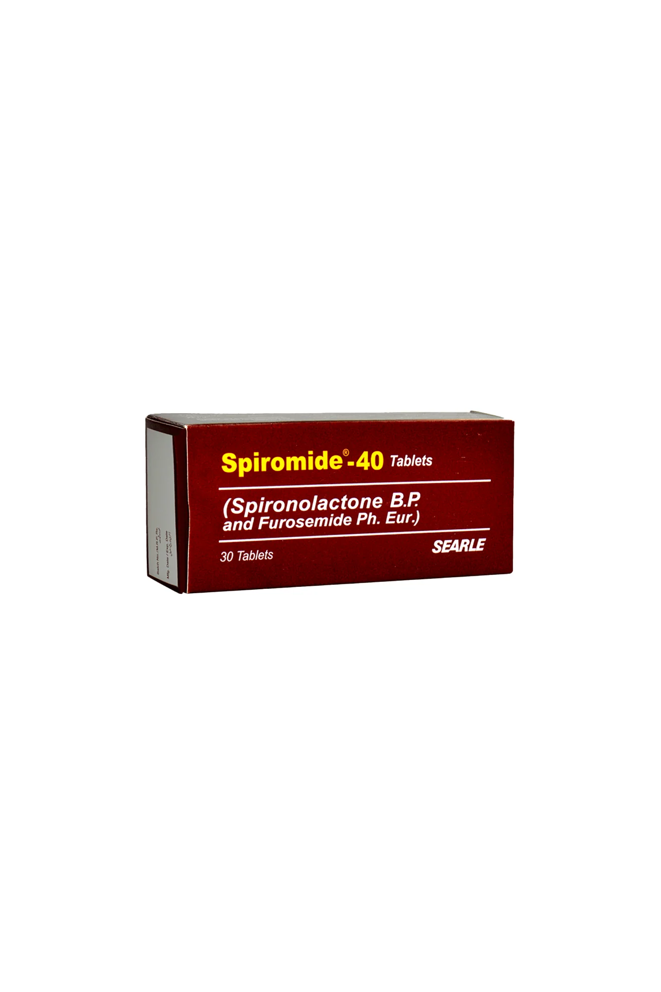 tab spiromide 40mg 30s