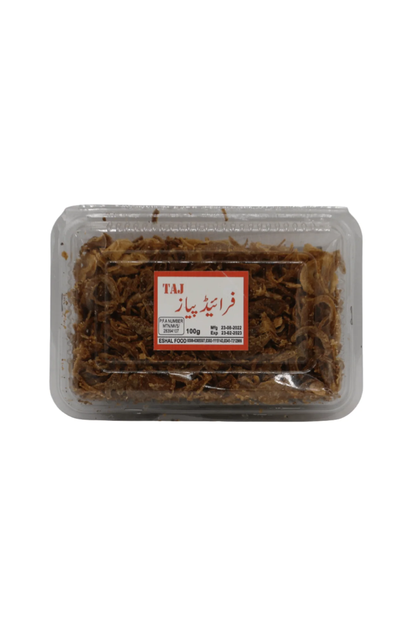 taj onion fried 100g box