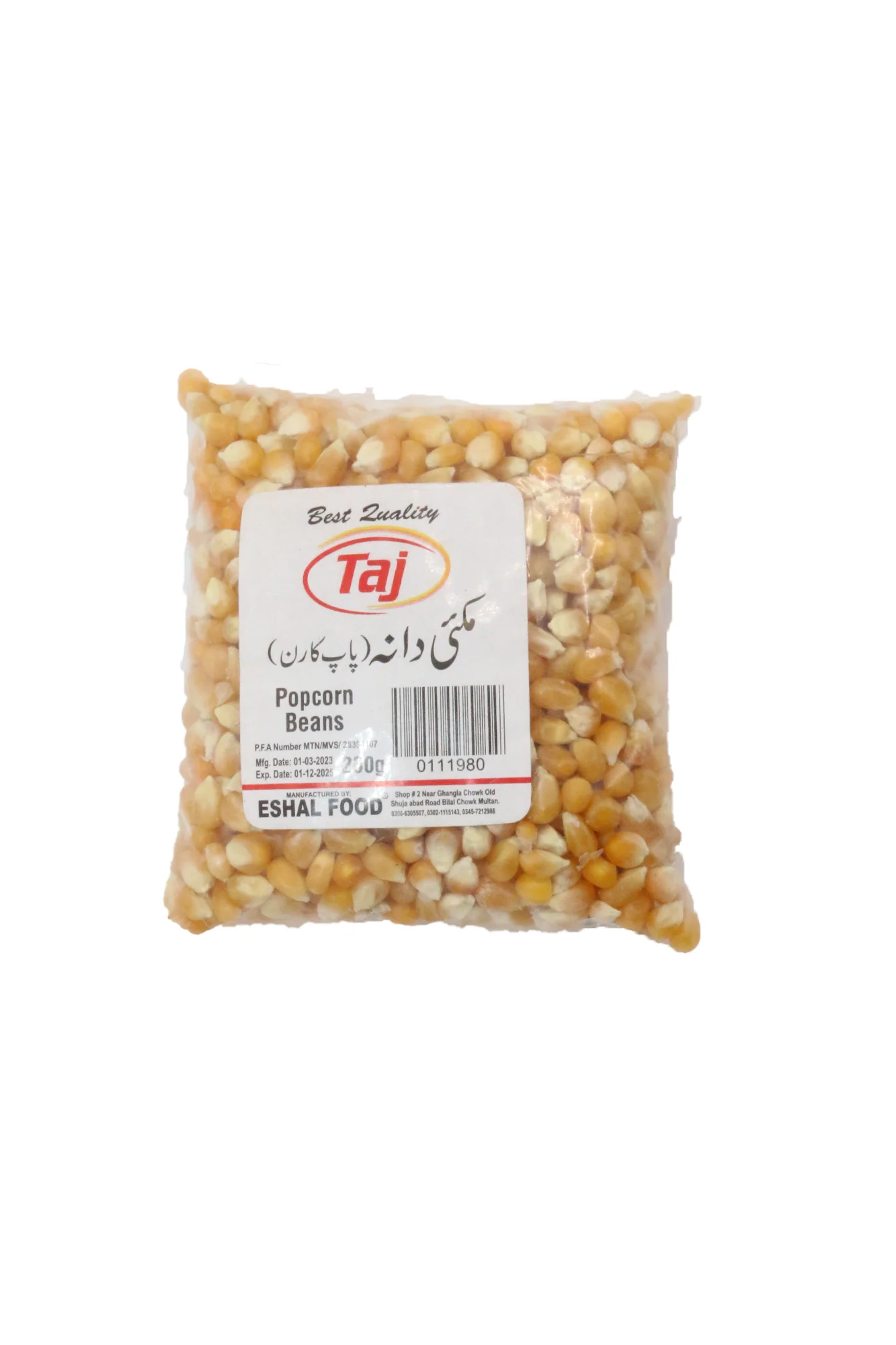 taj pop corn 200g