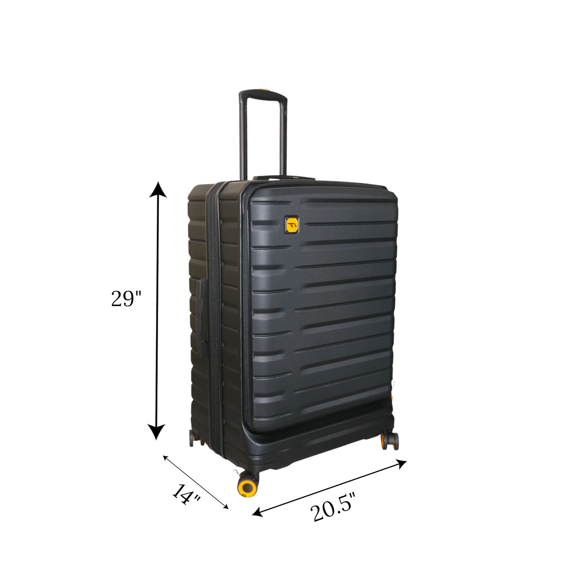travel bag 29" hard black china 33251 - Image 2