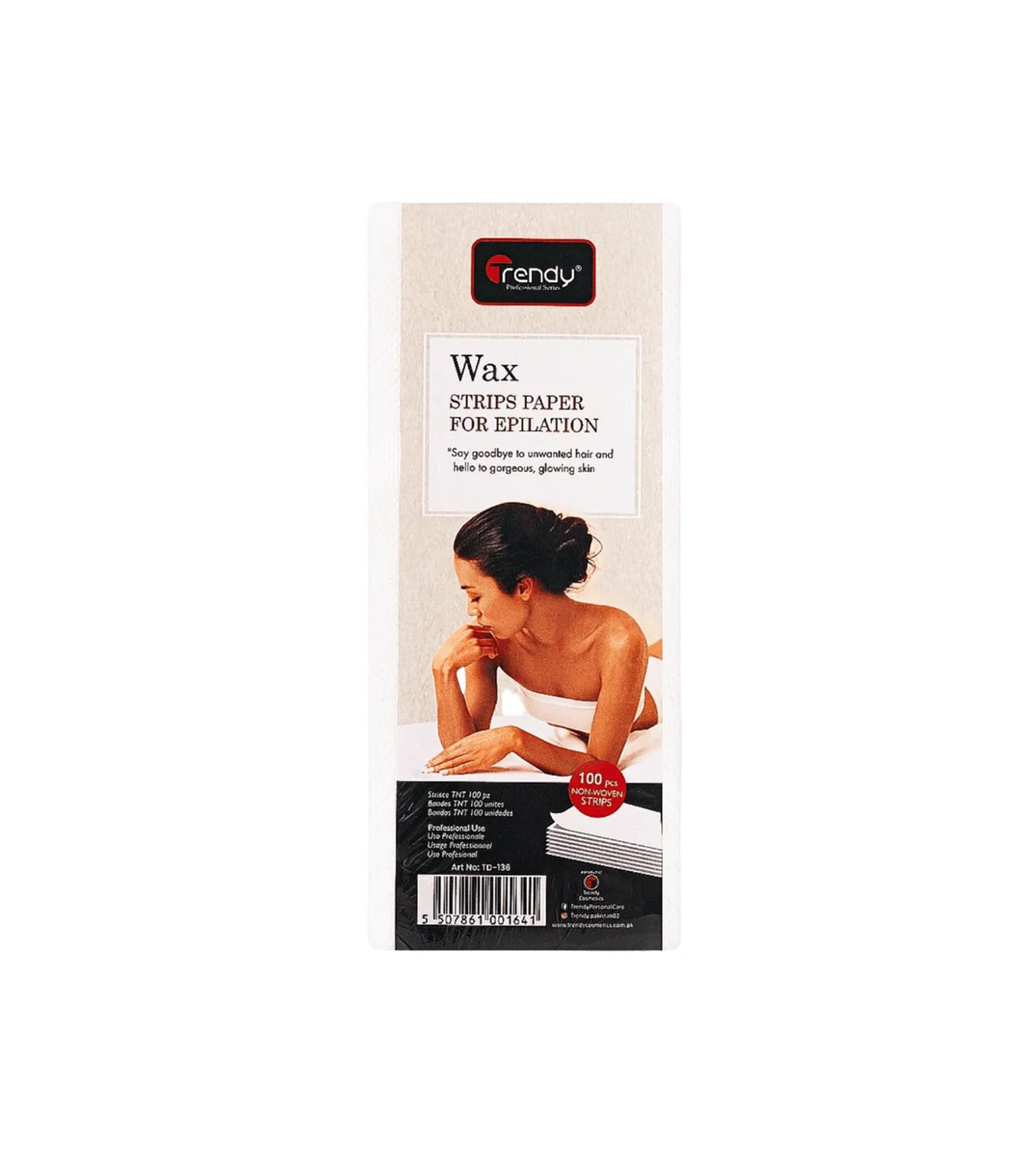 trendy wax strips td-136