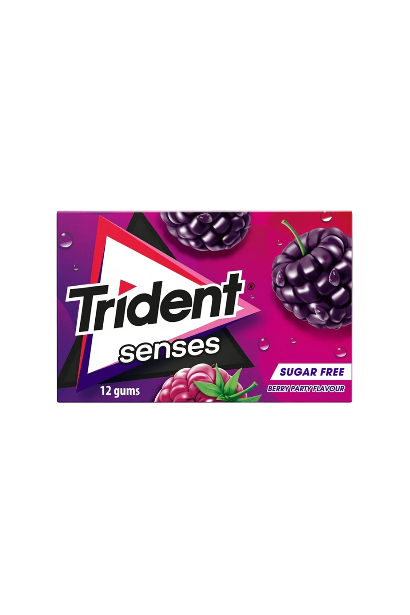 trident senses gum berry party 23g