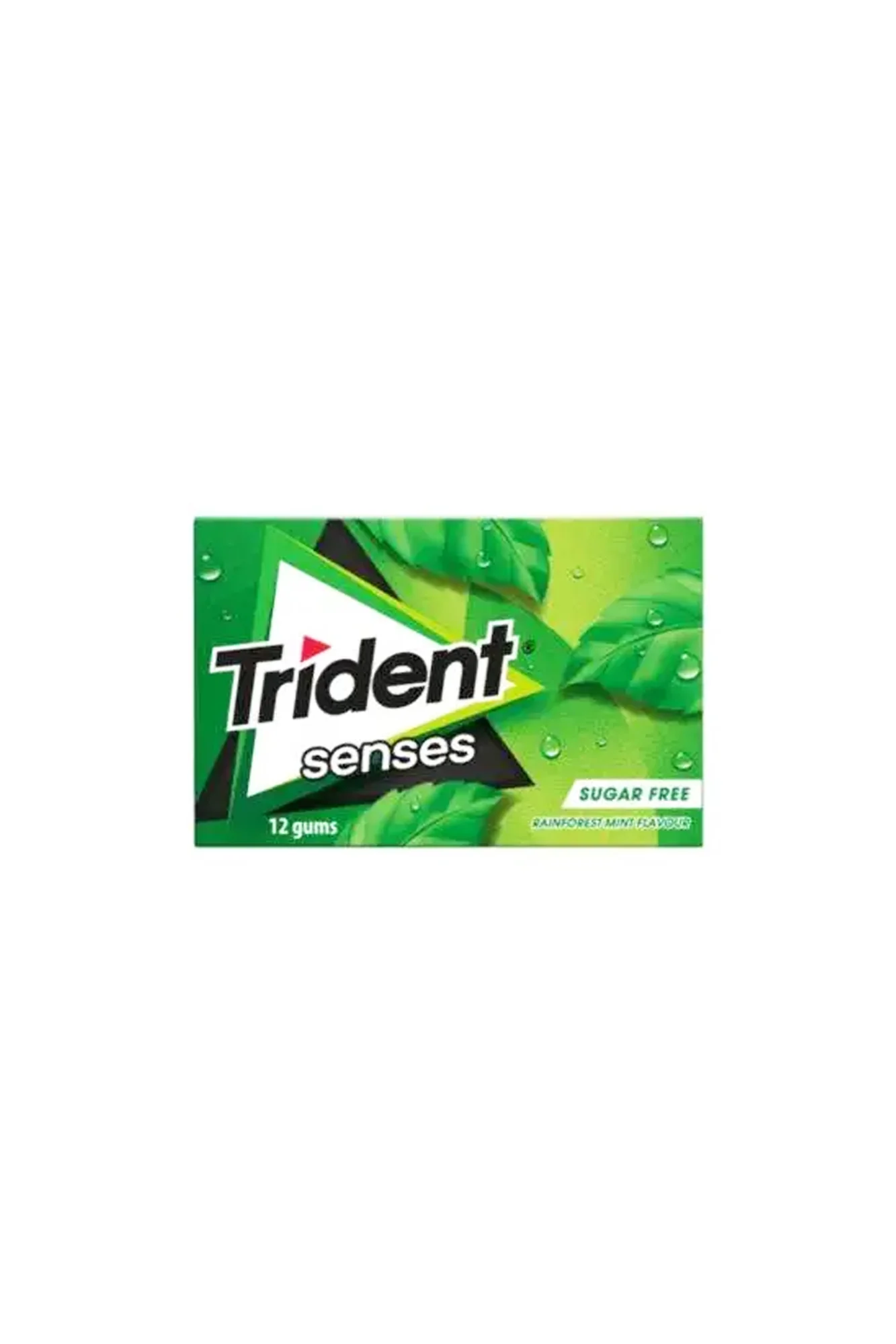 trident senses gum rainforest mint 23g
