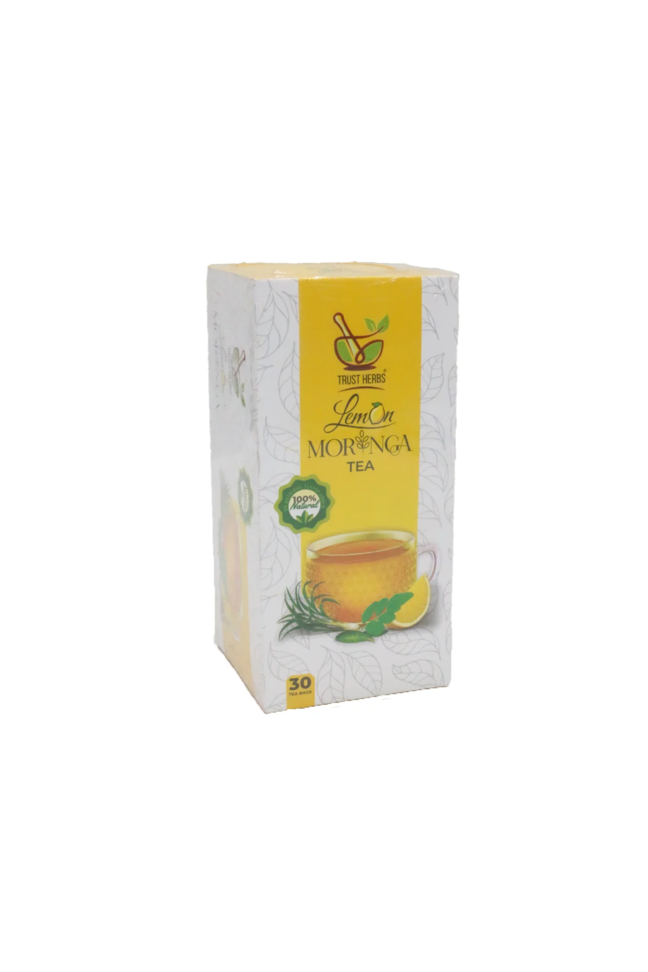 trust herbs green tea moringa lemon 30 tea bag