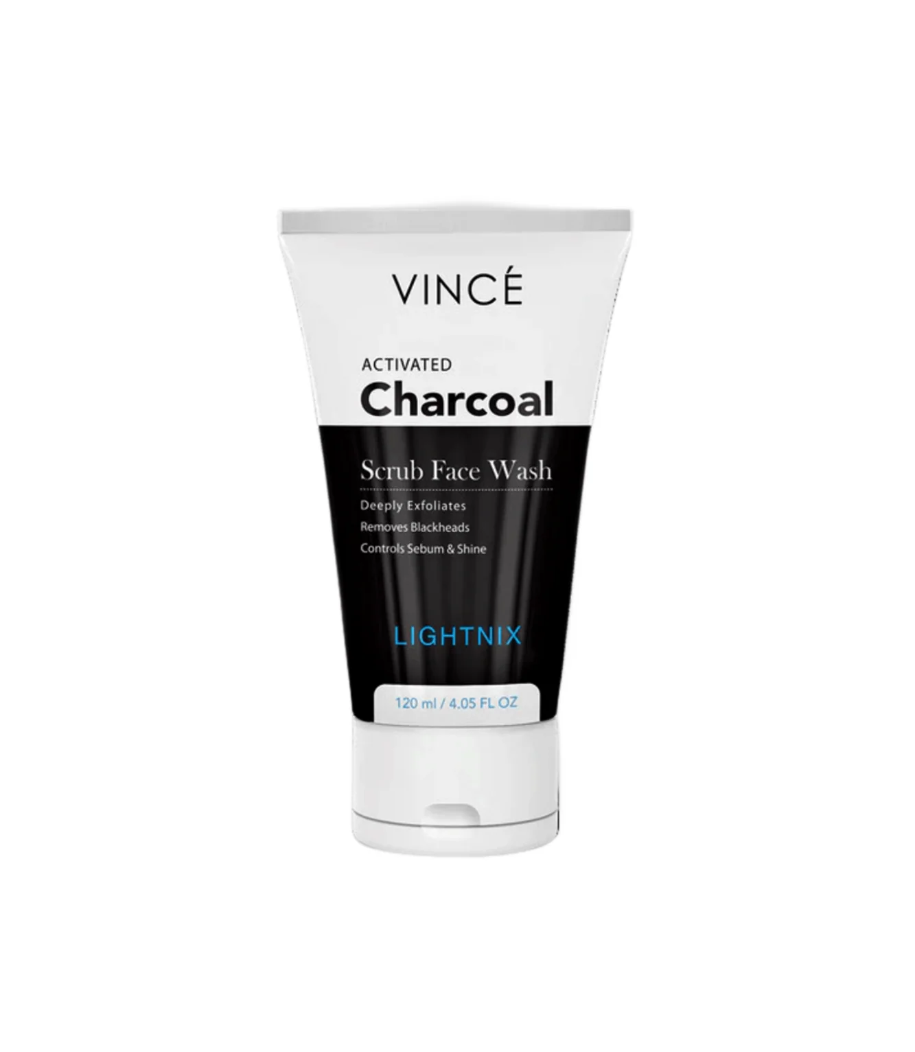vince face wash charcoal activated 120ml
