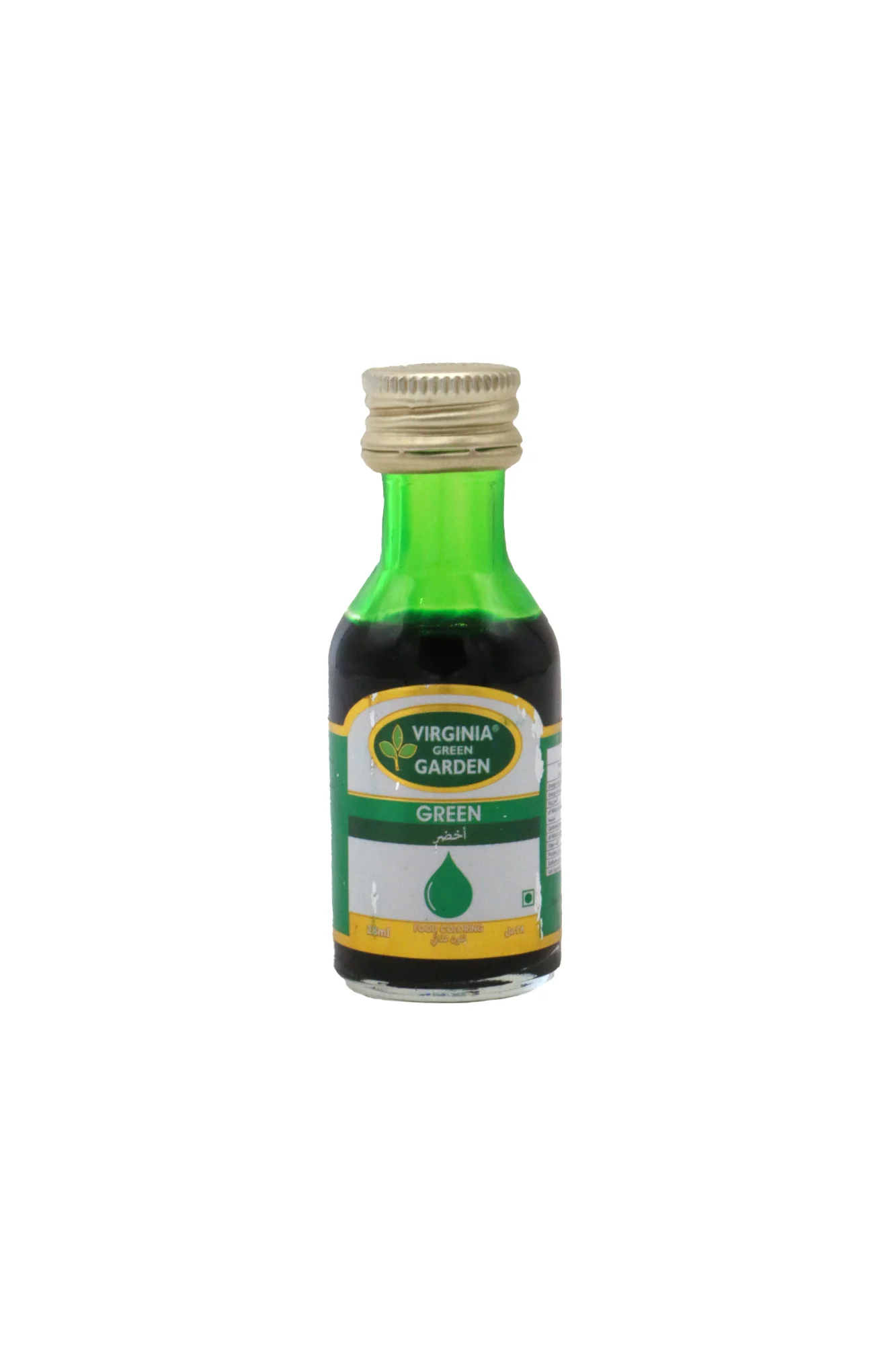 virginia green garden food colour green 28ml