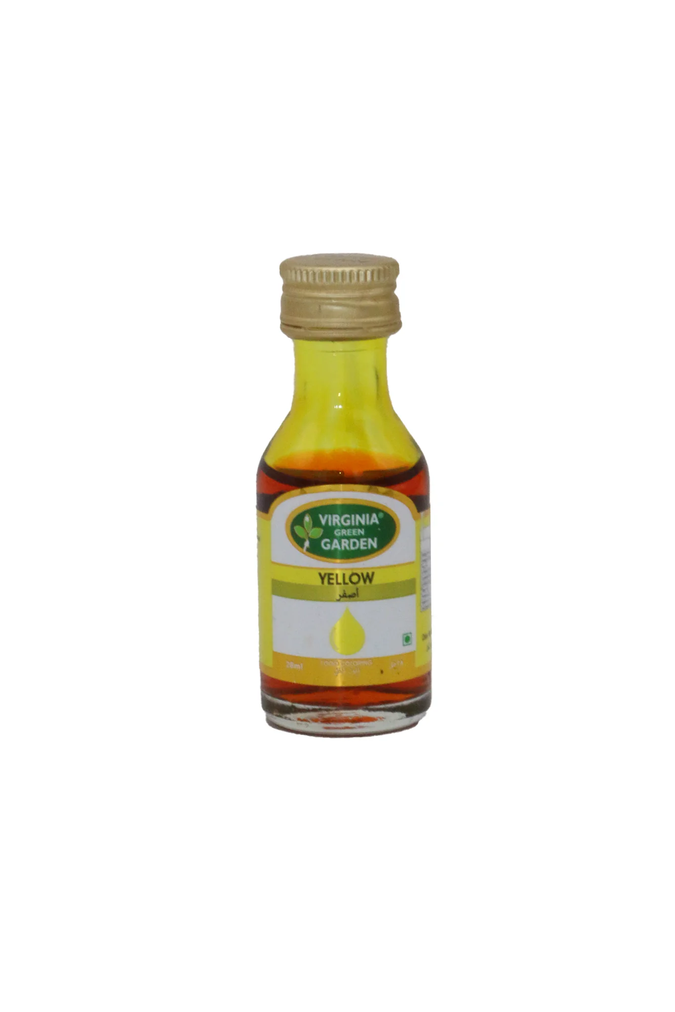 virginia green garden food colour yellow 28ml