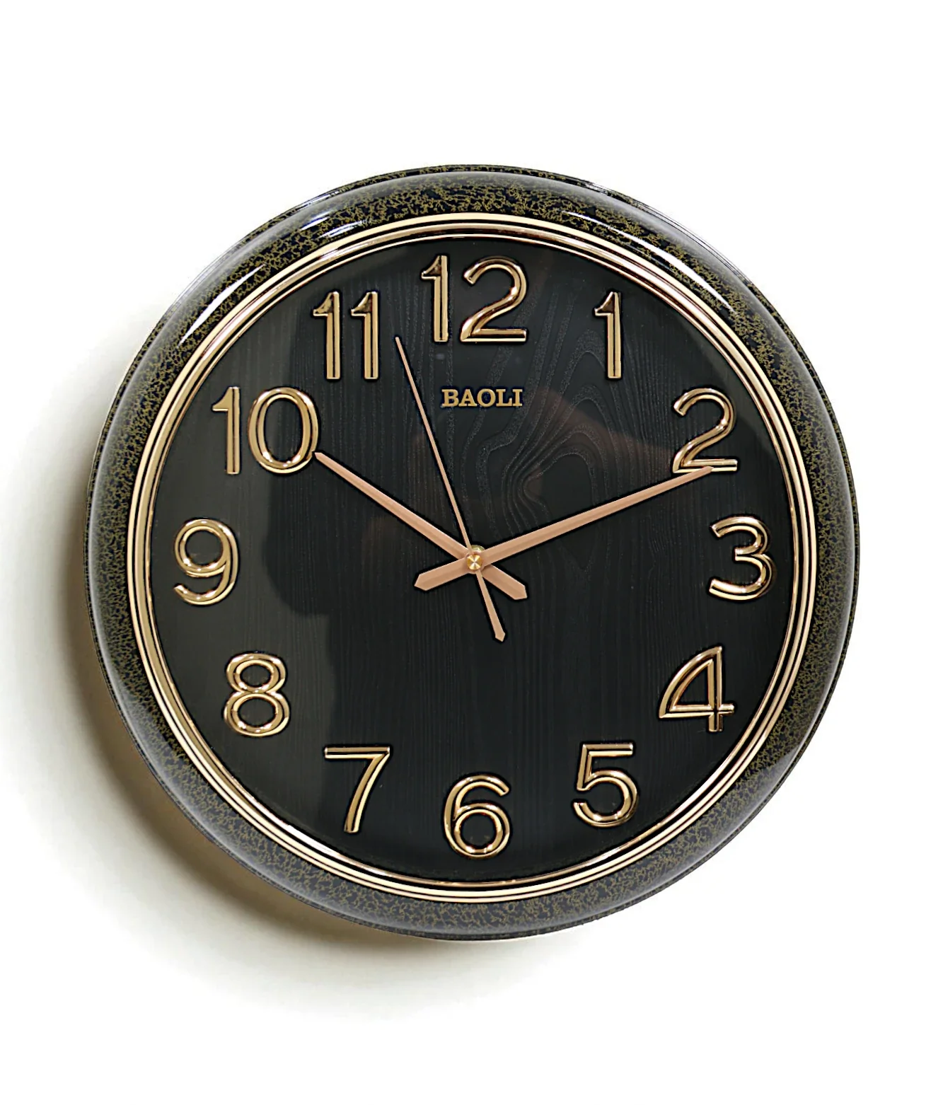 wall clock black china