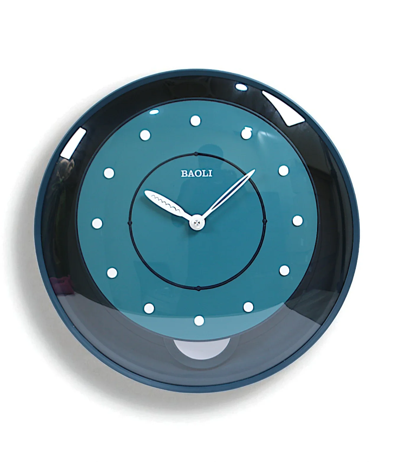 wall clock blue pendulum china