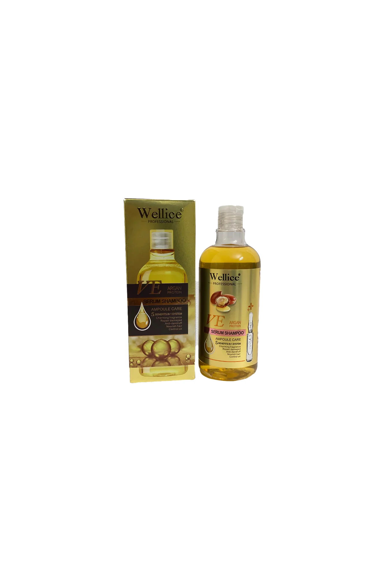 wellice shampoo argan protein 500g