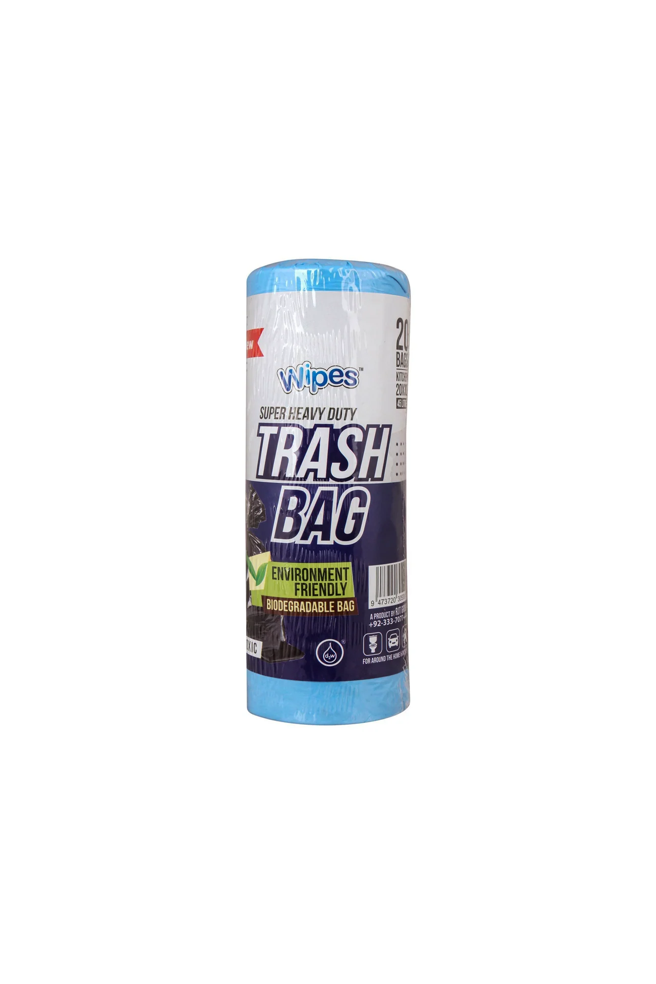 wipes trash bags kitchen roll blue 20bags