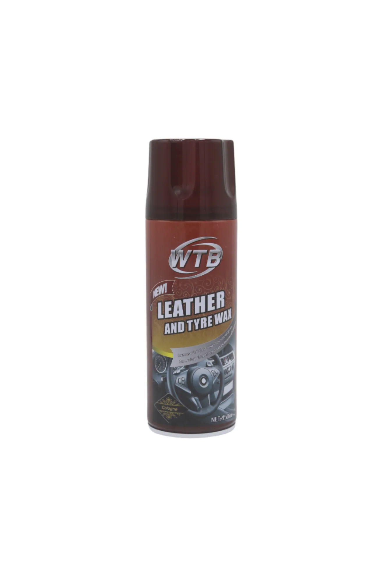 wtb leather wax brown spray 450ml